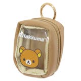 リラックマ クリアポーチ カラビナ付きミニポーチ | cinemacollection | 詳細画像1
