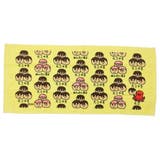 おえかきさん フェイスタオル プリントロングタオル | cinemacollection | 詳細画像1