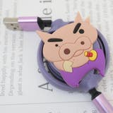 クレヨンしんちゃん 充電コード リール式マルチ充電ケーブル | cinemacollection | 詳細画像2 
