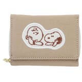 スヌーピー ミニウォレット ファスナー三つ折り財布 | cinemacollection | 詳細画像1 