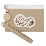 スヌーピー 定期入れ リール付きシングルパスケース | cinemacollection | 詳細画像1 