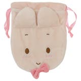 マロンクリーム 巾着袋 ぬいぐるみ巾着 | cinemacollection | 詳細画像1 