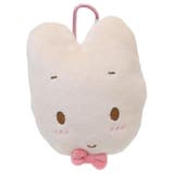 マロンクリーム ミニポーチ カラビナ付きぬいぐるみファスナーマスコット | cinemacollection | 詳細画像1