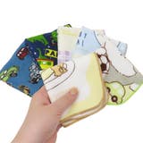 ミニタオル ハンカチタオル くまいぬパンケーキ | cinemacollection【KIDS】 | 詳細画像3 