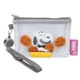 スヌーピー 小銭入れ＆定期入れ リール付きメッシュパスケース | cinemacollection | 詳細画像1 