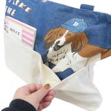 トートバッグ ファスナー付きポケット横型トートバッグ ロビン | cinemacollection | 詳細画像3 