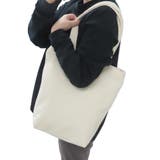 トートバッグ ファスナー付きキャンバストート きなこ | cinemacollection | 詳細画像4 