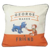 おさるのジョージ スクエアクッション クッション | cinemacollection | 詳細画像1