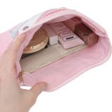 マイメロディ コスメポーチ サガラ刺繍フラットポーチ | cinemacollection | 詳細画像3 