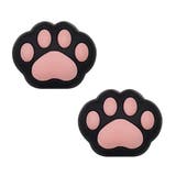 カー用品 肉球NEWナンバーボルトキャップ クロ | cinemacollection | 詳細画像1