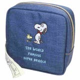 スヌーピー コスメポーチ スクエアポーチ | cinemacollection | 詳細画像1