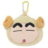 クレヨンしんちゃん ミニポーチ カラビナ付きぬいぐるみファスナーマスコット | cinemacollection | 詳細画像1 