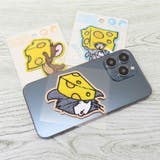 トムとジェリー ワッペン モコモコ刺繍ステッカー | cinemacollection | 詳細画像2 