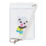 パンダのおさじ 定期入れ コイル付きクリアパスケース | cinemacollection | 詳細画像1 