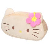 ハローキティ ペンケース ぬいぐるみフェイスペンポーチ | cinemacollection | 詳細画像1 