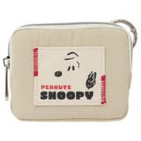 スヌーピー ミニポーチ カラビナ付きフラットポーチ | cinemacollection | 詳細画像1
