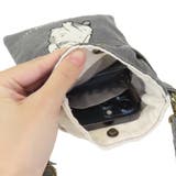 スマホポーチ スマホポシェット 手招きメリア | cinemacollection | 詳細画像3 