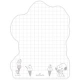 スヌーピー メモ帳 ダイカットメモ | cinemacollection | 詳細画像2 