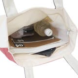 トートバッグ ファスナー付きキャンバストート みるくとだるま | cinemacollection | 詳細画像3