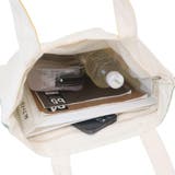 トートバッグ ファスナー付きキャンバストート よもぎと着物 | cinemacollection | 詳細画像3