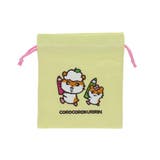 コロコロクリリン 巾着袋 サガラ刺繍巾着 | cinemacollection | 詳細画像1 