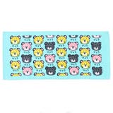 おえかきさん プリントロングタオル フェイスタオル | cinemacollection | 詳細画像1