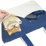 トートバッグ ポケット横型トートバッグ ファスナー付き | cinemacollection | 詳細画像3 