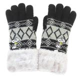 スヌーピー 手袋 ワンポイント刺繍スマホ対応手袋 | cinemacollection | 詳細画像1 