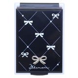 モノトーンリボンコスメ 手鏡 カードミラーS | cinemacollection | 詳細画像1 