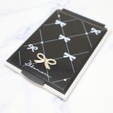 モノトーンリボンコスメ 手鏡 カードミラーS | cinemacollection | 詳細画像3 