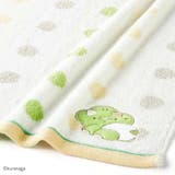 恐竜はじめました ループタオル フルフィーコットン無撚糸ループ付きウォッシュタオ… | cinemacollection | 詳細画像2