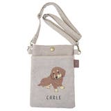 スマホポーチ スマホポシェット カールおすわり | cinemacollection | 詳細画像1