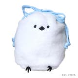 ぼく、シマエナガ きんちゃく もふもふ巾着袋 | cinemacollection | 詳細画像1 