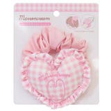 マロンクリーム ヘアアクセ ハートマスコットシュシュ | cinemacollection | 詳細画像1