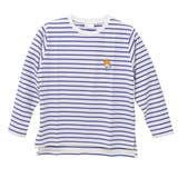 水森亜土 Tシャツ 刺繍ボーダーロンT | cinemacollection | 詳細画像1 