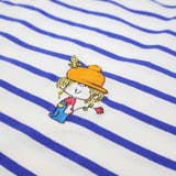 水森亜土 Tシャツ 刺繍ボーダーロンT | cinemacollection | 詳細画像3 