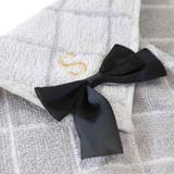 ミニタオル リボン付きイニシャルタオル S | cinemacollection | 詳細画像3