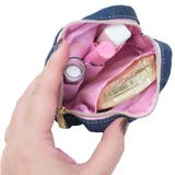 ウサハナ コスメポーチ ポケット付きマルチポーチ | cinemacollection | 詳細画像3 