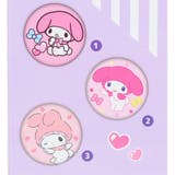 マイメロディ＆クロミ 缶バッジ トレーディング刺繍缶バッジ | cinemacollection | 詳細画像2 