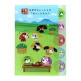 お茶犬 ポケットファイル ダイカットクリアファイル5P | cinemacollection | 詳細画像1 