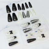 コスメ雑貨 プレミアムネイルチップ ロングスクエア | cinemacollection | 詳細画像2