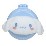 シナモロール 手鏡 ふわぬいミラーブラシ | cinemacollection | 詳細画像1 