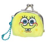 スポンジボブ 小銭入れ プチがま口  小物入れ キャラクター グッズ  | cinemacollection | 詳細画像1 