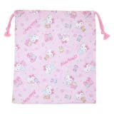 ハローキティ 巾着袋 きんちゃくポーチM | cinemacollection | 詳細画像1 