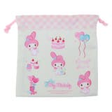 マイメロディ 巾着袋 フラット巾着 | cinemacollection | 詳細画像1 