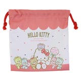ハローキティ 巾着袋 フラット巾着 | cinemacollection | 詳細画像1 