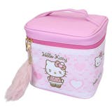 ハローキティ コスメポーチ ミラー付きバニティポーチ | cinemacollection | 詳細画像1 