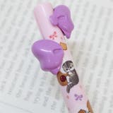 モフサンド 黒赤2色ボールペン リボンボールペン | cinemacollection | 詳細画像2 