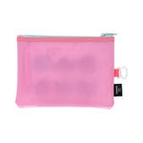 スヌーピー＆シブリングス 平ポーチ サガラ刺繍メッシュポーチ | cinemacollection | 詳細画像2 