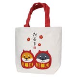 トートバッグ トートM しばくろだるま | cinemacollection | 詳細画像1